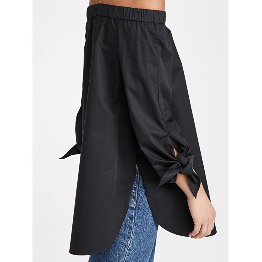 Tibi Satin Poplin Tunic - Picture 5 of 7